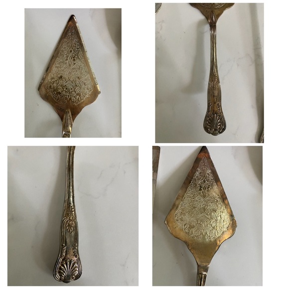 4Pcs Silver plated Hostess Serving Set By Paul Revere Silversmiths - Picture 9 of 12